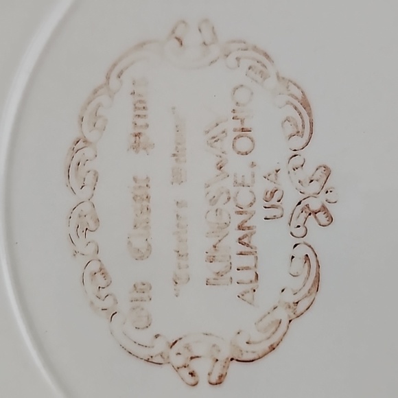 8 Pc Vintage Old Classic Prints Ohio Brown Transferware 6" Bowls, 7.25" Plates - Picture 14 of 16